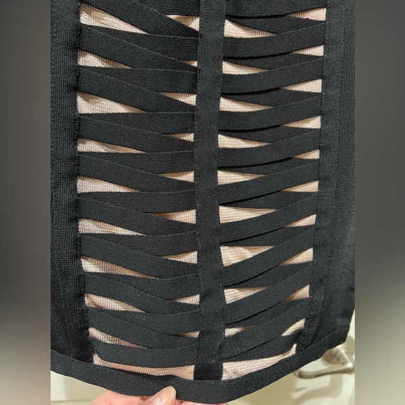 Vintage / Rare BeBe BodyCon Dress Sz S - Picture 8 of 10